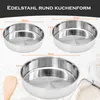 Hausleben® - Set di 3 casseruole/teglie in acciaio inox, Ø Anteprima dell’immagine prodotto 5
