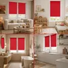 Estika Rollo ohne Bohren - 85 x 150 cm - Rot - Klemmfix Produktbild-Vorschau 6