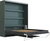 Schrankbett M3 (55cm Tiefe) 160x200cm Vertikal Steingrün  Produktbild-Vorschau 2