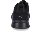 The back view of a black Puma sneaker. Produktbild-Vorschau