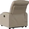 Design Massagesessel mit Aufstehhilfe Cappuccino-Braun Produktbild-Vorschau 4