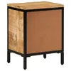 Nachttisch 40x30x52,5 cm Raues Massivholz Mango Produktbild-Vorschau 5