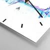 Wanduhr - Quadrat - Glasuhr - Violine Walk regen Produktbild-Vorschau 5