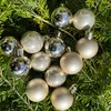 24 x kleine Weihnachtskugeln aus Kunststoff zum Hängen - Produktbild-Vorschau 2