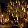 Meteorschouw lichtketting, lichtjes die lijken op vallende Productafbeelding-voorbeeld 10