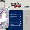 MuchoWow® Koffer Handgepäck Trolley Rollkoffer Kleine Produktbild-Vorschau 6