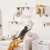 Yaheetech Katzen Kletterwand, 4er Set, inkl. Katzenhöhle Produktbild-Vorschau 3
