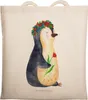 Mr. & Mrs. Panda Einkaufstasche Pinguin Blumen - Produktbild-Vorschau 1