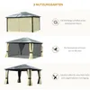 Outsunny padiglione padiglione da giardino tenda per feste Anteprima dell’immagine prodotto 7