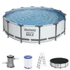 Bestway 56950, 13030 l, Gerahmter Pool, Leiter, Blau, 54 kg Produktbild-Vorschau 2