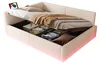 Divano letto imbottito Merax 140x200 cm con illuminazione a Anteprima dell’immagine prodotto 7