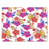 MuchoWow® Mauspad Mousepad Aquarell - Blumen - lila 40x30 Produktbild-Vorschau 1