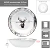 2x servírovací mísy Alois Ø25,5 cm 1,3 l porcelánové misky Náhled obrázku produktu 6