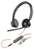 Auriculares estéreo Poly Blackwire 3325, conexión USB-C, Vista previa de la imagen del producto 6