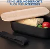 Úložný box "Buk" - Štýlový box na obed z plastu bezpečného Náhľad obrázku produktu 5