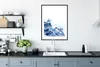 MuchoWow® Gerahmtes Poster Malerei - Ölfarbe - Natur 60x80 Produktbild-Vorschau 4