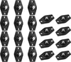 20 Stück Mini-Lenkrollen mit Selbstklebefunktion, kleine Produktbild-Vorschau 1