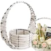 Rattan Pflanzkorb Blumenkorb Pflanzschale Halbkreis mit Produktbild-Vorschau 7
