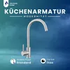 VBChome Küchenarmatur Gebürsteter Edelstahl Granitoptik Produktbild-Vorschau 3
