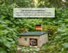 Igelhaus mit Rattenklappe und Deutschlandfahne wetterfest Produktbild-Vorschau 7