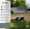 tectake® Sonnensegel Sunny HDPE mit 185 g/m² und 87 % Produktbild-Vorschau 2