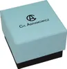 Blautopas Ohrringe Gold 333 8K blaue Natur Edelsteine Produktbild-Vorschau 2