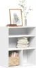 vidaXL Regál na knihy biely 60x30x71,5 cm Materiál na báze Náhľad obrázku produktu 2