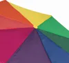 Taschenschirm Automatik Regenbogen Ø96 cm kompakt Damen Produktbild-Vorschau 6