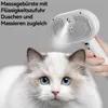 Dampfbürste für Katzen und Hunde – selbstreinigend – Für Produktbild-Vorschau 4