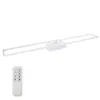 ZMH Deckenleuchte LED Deckenlampe Schlafzimmer Weiß Rahmen Produktbild-Vorschau 9