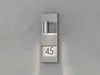 Konstsmide Modena Number Edelstahl, klares Glas, Reflektor Produktbild-Vorschau 1