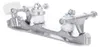 Rollers Tempish Favorit II, châssis argenté, roues 250 mm, Voir les images du produit 2