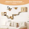9 Stück Katzen Wandregale, Katzenwandmöbel Set, Produktbild-Vorschau 4