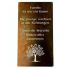 Rostikal Rost Deko Spruchtafel Familie 30 x 15 cm Edelrost Produktbild-Vorschau 8