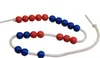 Rechenkette 20er Zahlenraum - rot/blau aus RE-Plastic° Produktbild-Vorschau 1