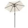 SONGMICS Sonnenschirm Ø210 cm UPF 50+ beidseitig um 30° Produktbild-Vorschau 6