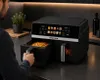 Fritéza na horúci vzduch 10 l, dvojkomorová, Air Fryer, 2x5 Náhľad obrázku produktu 9