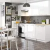 Hängeschrank Küchenschrank AKORD OLIWIA modular W40 Weiß 40 Produktbild-Vorschau 4