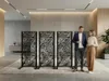 Dekorative Metallpaneel Metallsichtschutzwand - Flieder Produktbild-Vorschau 15