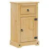 vidaXL Mobile da bagno  45x33x80 cm in legno di pino Anteprima dell’immagine prodotto 1