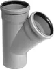 Abzweig einfach Osma HTEA 45° DN 125 x 110 grau Produktbild-Vorschau 1
