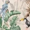 SCHÖNER LEBEN. Kissenhülle Outdoor Palmen Papagei Flamingo Produktbild-Vorschau 5