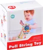 A baby playing with a toy on its packaging. Náhľad obrázku produktu