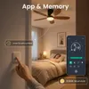 Wentylator sufitowy Ø106 cm z oświetleniem LED, sterowaniem Podgląd zdjęcia produktu 6