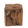 SITZBOX "TEAK 30" | 30x30x30 cm, Teakholz | Sitzhocker Produktbild-Vorschau 6