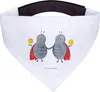 Mr. & Mrs. Panda Bandana Sternzeichen Zwilling - Weiß - Produktbild-Vorschau 1