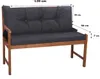 Bankkissen  120  x 50 x 40 Anthrazit | Bankkissen outdoor | Produktbild-Vorschau 2