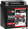 LANGZEIT YB10L-A2 Motorradbatterie GEL 12V 11Ah 250AEN Produktbild-Vorschau 1