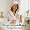 Betz Bademantel mit Kapuze FULDA Größe  S/M Farbe weiß Produktbild-Vorschau 5