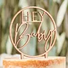 Hey Baby Babyparty Tortendeko Produktbild-Vorschau 2